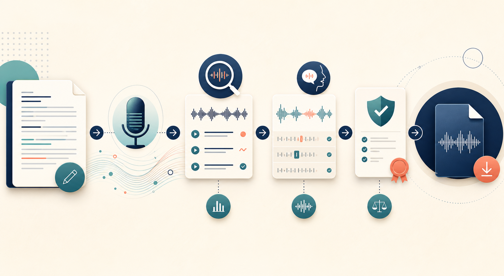Reproducible evaluation workflow with inputs, checks and decision record